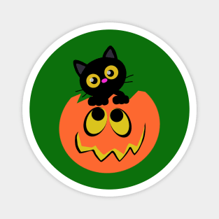 baby  kitty halloween Magnet